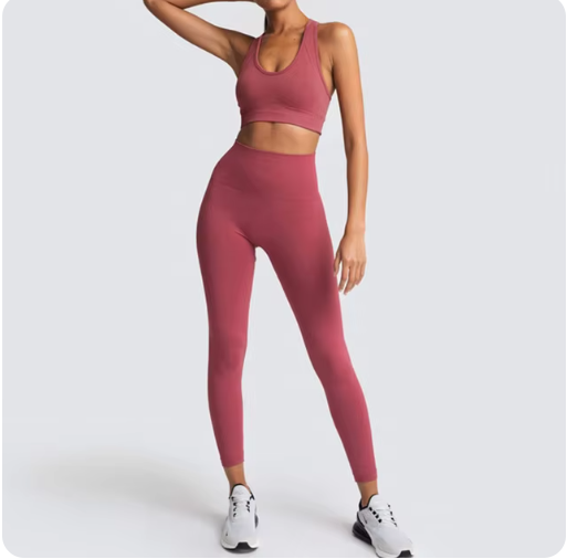 Women’s SculptFit Activewear Set (Sports Bra & High-Waist Leggings)