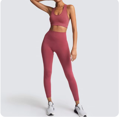 Women’s SculptFit Activewear Set (Sports Bra & High-Waist Leggings)
