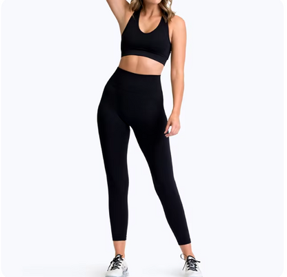 Women’s SculptFit Activewear Set (Sports Bra & High-Waist Leggings)