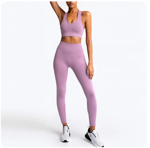 Women’s SculptFit Activewear Set (Sports Bra & High-Waist Leggings)