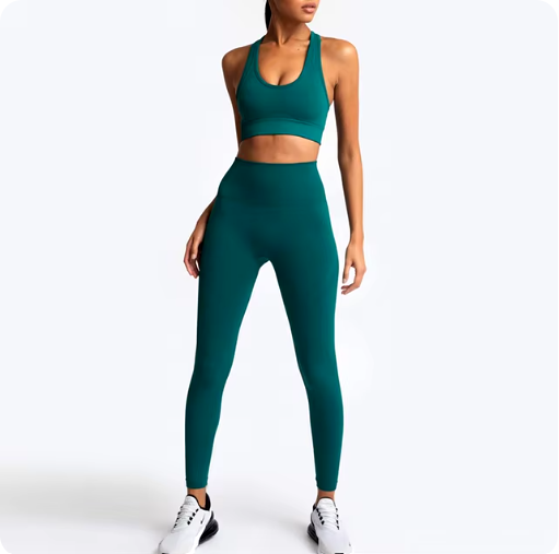 Women’s SculptFit Activewear Set (Sports Bra & High-Waist Leggings)